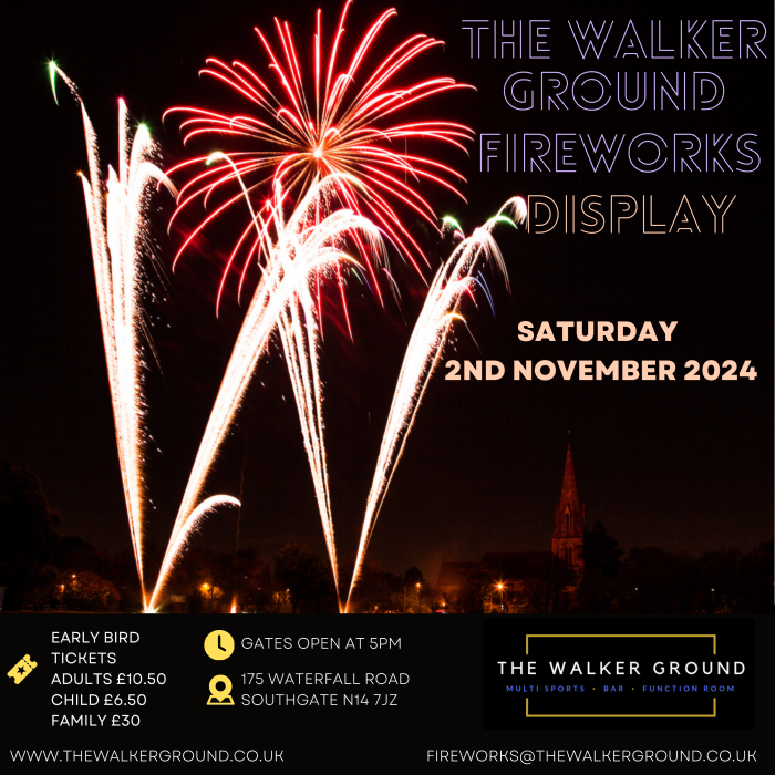 The Walker Ground Fireworks Display 2024